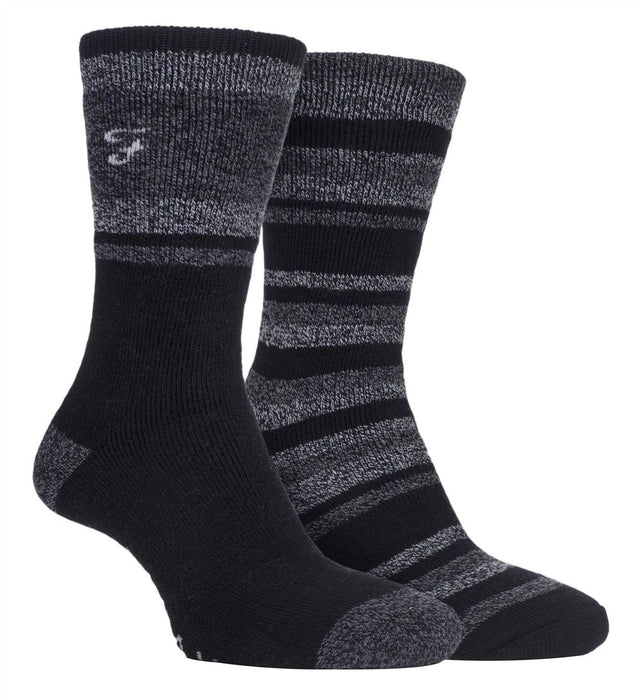 FCS214 Farah Classic 2-Pack Thermal Boot Socks - Warm & Comfortable - Sizes 6-11 UK - 3 Colors