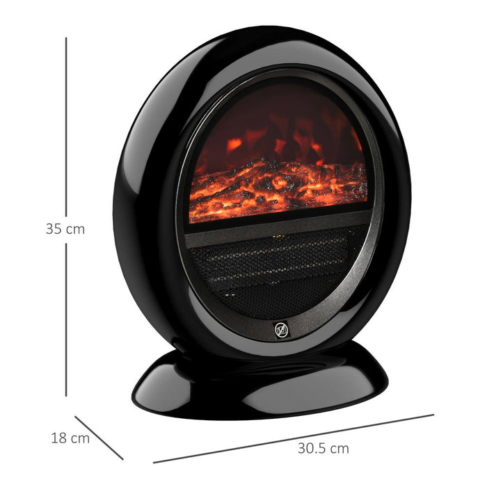 Free standing Electric Fireplace Heater  Rotatable Head Overheating Protection