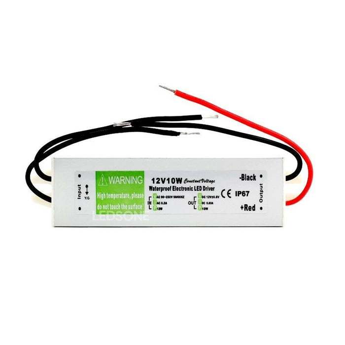 IP67 Waterproof LED Driver Power Supply Transformer AC240V-DC12V Power Converter