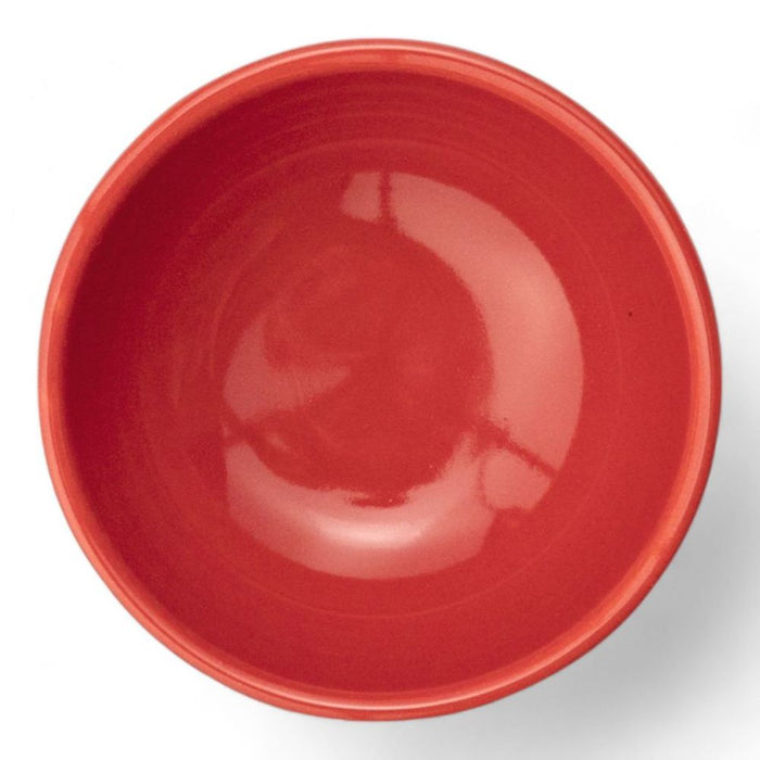 Ceramic Snack&Dip Bowl Matrix Red 8cm