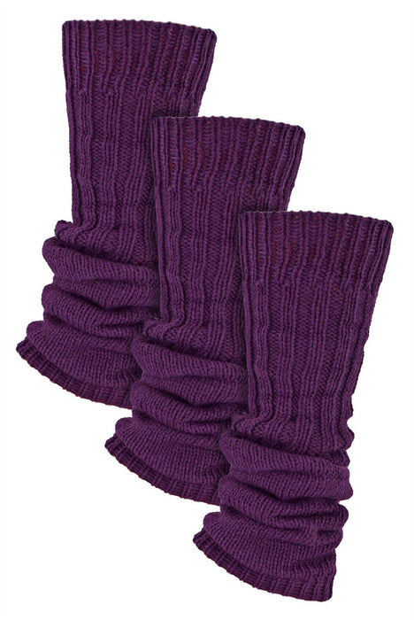 Sock Snob - Ladies 3 Pack Chunky Leg Warmers