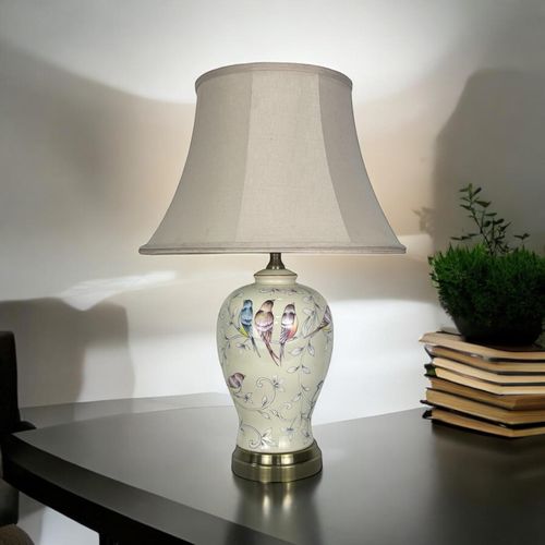 37CM LAMP AND SHADE