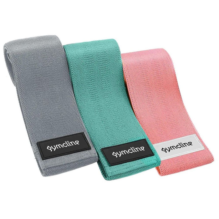 Gymcline Resistance Bands Set: 3 Levels & Storage Bag - Perfect for Beginners to Experts - High-Quality & Convenient