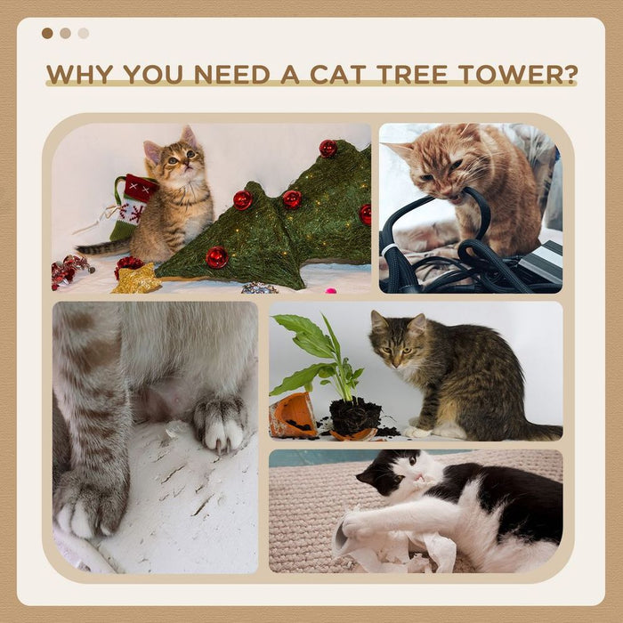 Ultimate Cat Tree: Scratcher, Activity Centre - Quality, Easy Assembly - Perfect for all Cats!