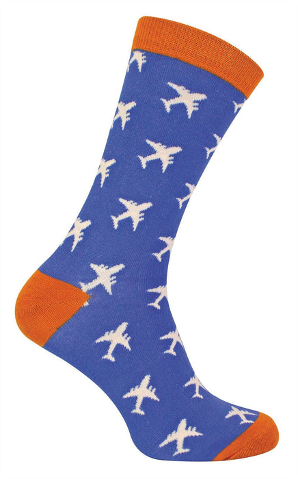 Mr Heron - Patterned Socks, Soft, Breathable, Hypoallergenic & Antibacterial