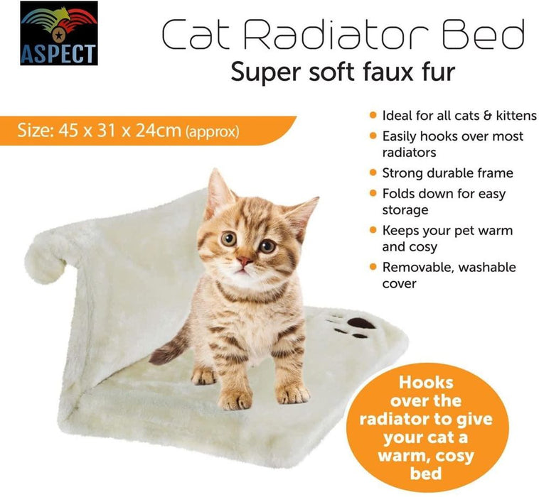 Luxurious Cat Radiator Bed for Warm and Cozy Rest