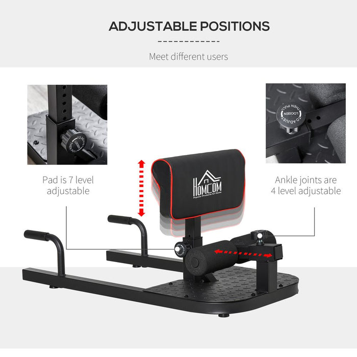 Ultimate 3-in-1 Squat Machine for Total Body Workout - HOMCOM