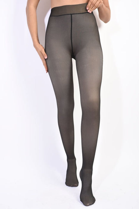 Winter Tights Fleece Lined Pantyhose Leggings