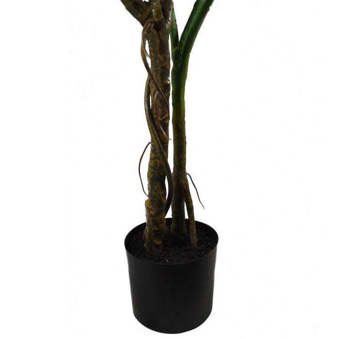 Premium 120cm Artificial Monstera Plant - Realistic twisted stem - Fully potted