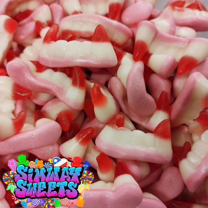 Vampire Teeth Halloween Sweets Party Favours Candy Pick N Mix Horror