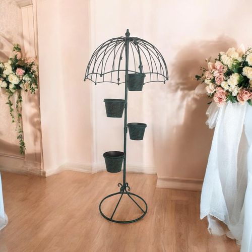 130CM GREEN METAL GARDEN PLANTER