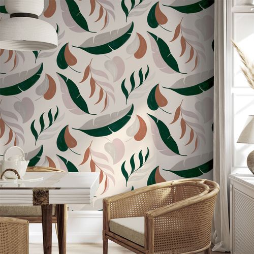 PTW Falling Leaves Neutral sw12 wallpaper