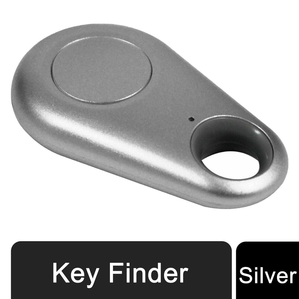 Aquarius Key Finder Anti-Lost Alarm, GPS Last Location, Silver 6.94