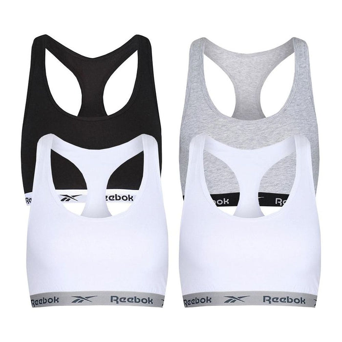 Reebok Women's 2 Multi-Pack Frankie Crop Top, Choice of Size & Colour