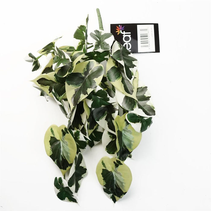 Natural Looking 40cm Trailing Marble Pothos - High Quality Artificial Plant