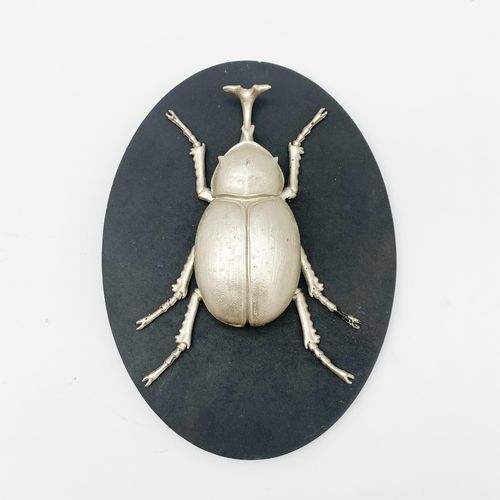 33CM INSECT WALL DECOR ON WOOD BOARD