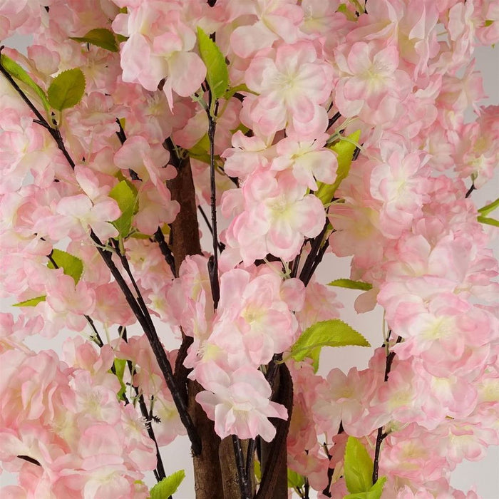 Premium 150cm Pink Blossom Tree: Lifelike Artificial Decor for Home or Office