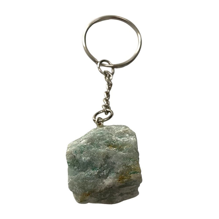 Raw Rough Cut Keychain, 9x3x3cm