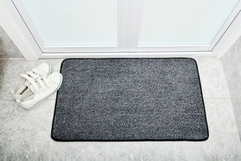 Vinsani Magic Clean Step Mat Non-Slip Backing Machine Washable Doormat Carpet Runner Rug Liner