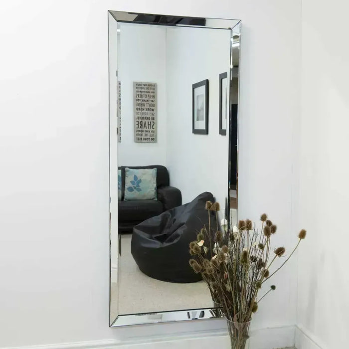 Premium Turvey Glass Angled Frame Full Length Mirror - High Quality, 178 x 76 CM