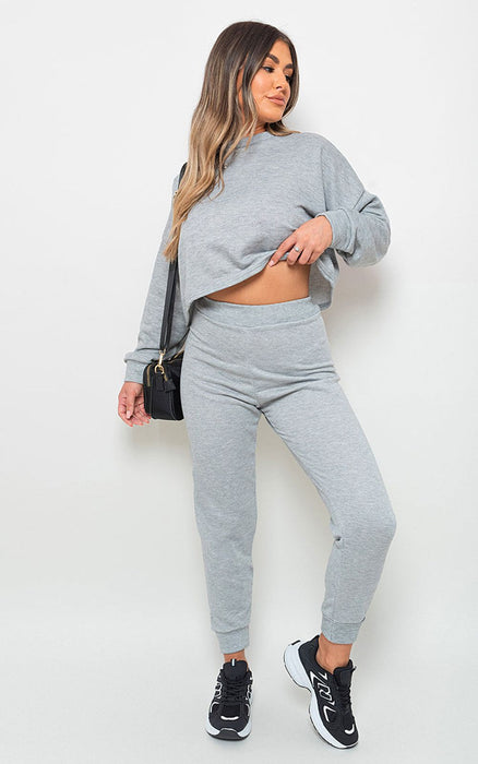 Luxurious Sweatshirt & Jogger Loungewear Set