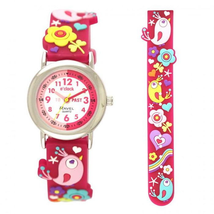 Ravel Kids 3D Cartoon Time Teacher Watch - Summer Tweets R1513.92