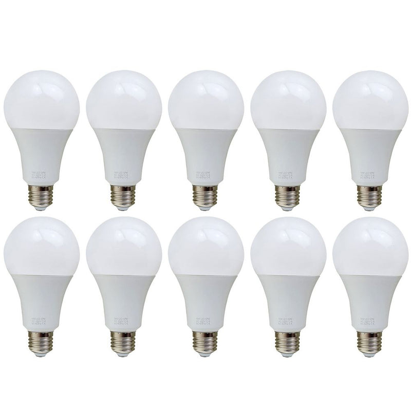 18W E27 Screw LED Light GLS bulbs, Energy Saving Edison  Cool White 6000K non dimmable lights