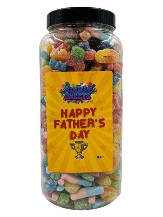 Fathers Day 3kg Jar - Fizzy Mix: Ultimate Gift for Dads!