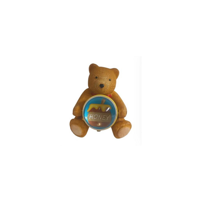 Vintage Gold Miniature Teddy Clock - High Quality, Limited Stock!
