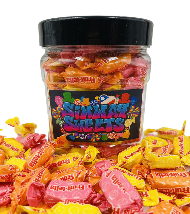 Premium Fruitella Chews x 85 | Deliciously Packed in a Reusable Jar | Fresh Stock | Fast Delivery