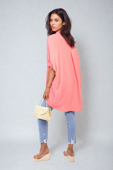 Reign Balloon Sleeve Oversized Top - Versatile Chic & Breezy Comfort!