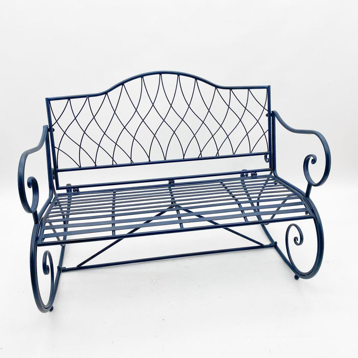 Premium Blue Bench: 115cm, 2-Seater, High-Quality