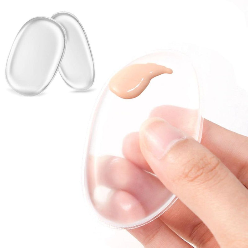 Aquarius Silicone Make-Up Sponge, Keep your makeup on your face, Clear
