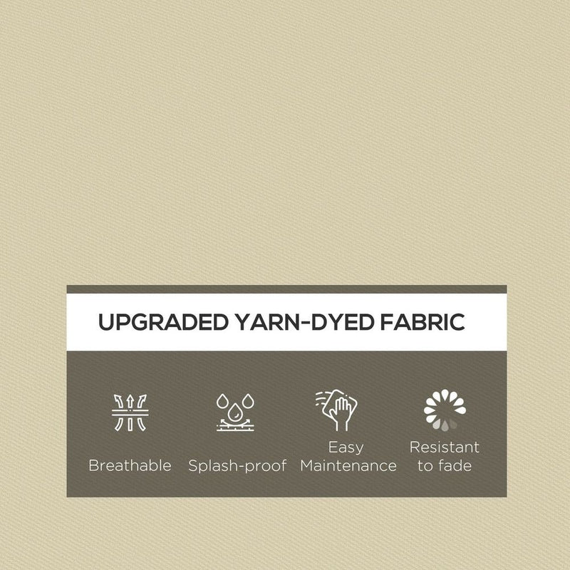 Premium Outdoor Seat Cushions (Set of 4) - Beige