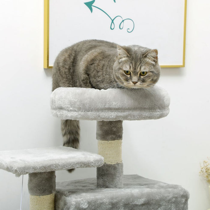 PawHut 132cm Multi-Activity Cat Tree - Quality, Fun, and Comfort for Your Cat!