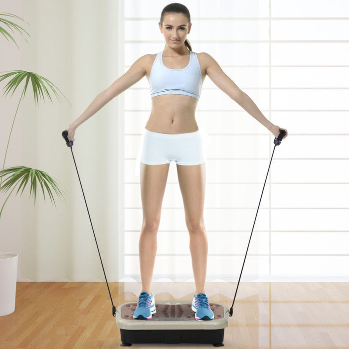 Premium Quality Vibration Plate Machine - Slim Trainer for Home Gym - Boost Your Fitness Journey with HOMCOM