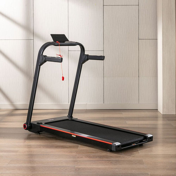 High-Speed Electric Folding Treadmill - Portable & Safe for Home Workouts