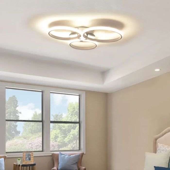 Modern LED Ceiling Light | Metal Base | Hallway, Dining Room