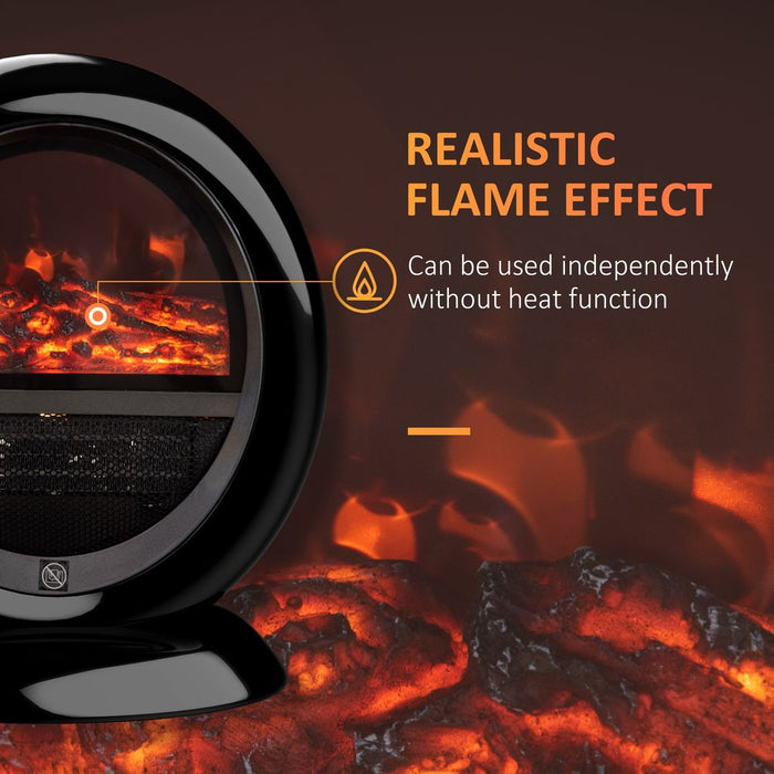 Free standing Electric Fireplace Heater  Rotatable Head Overheating Protection