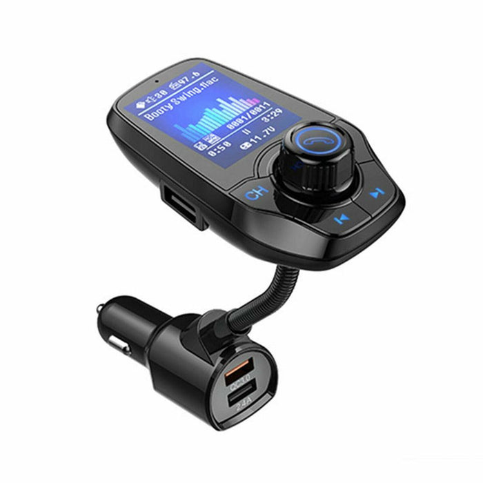 Aquarius Wireless Bluetooth Car FM Transmitter | Dual USB Port | Hands-Free Calling