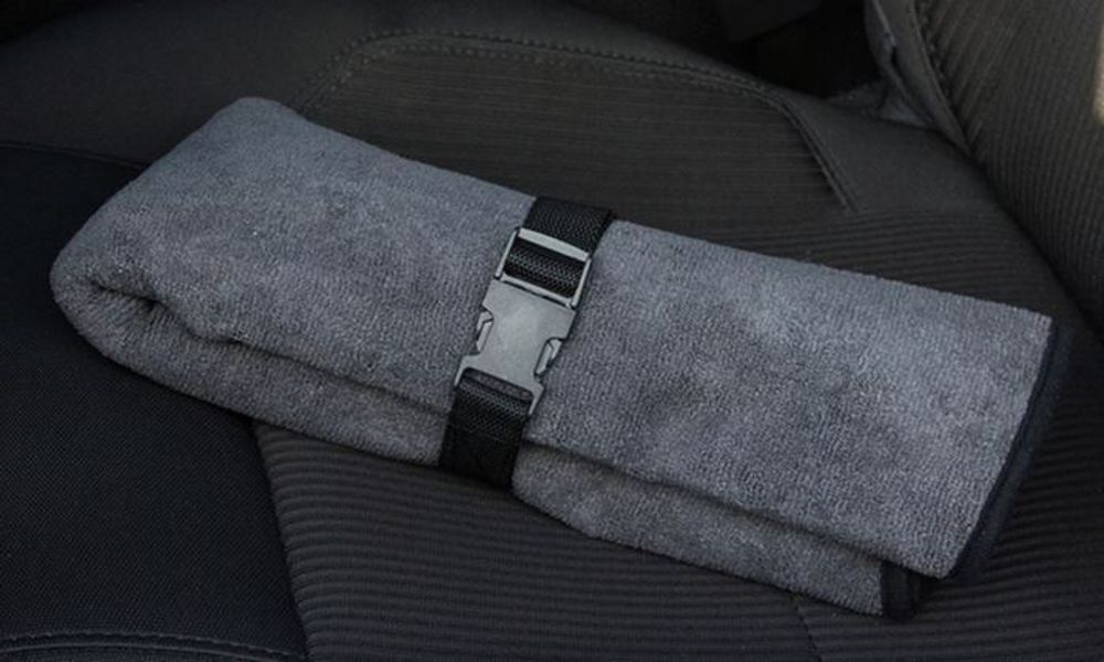 Vinsani Post Workout Car Seat Cover - Grey