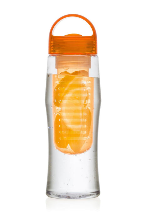 VINSANI Orange FJ209V-CO Bottle - Infuse Healthy Flavored Water, Non-Toxic, Leakproof - 600-750ml