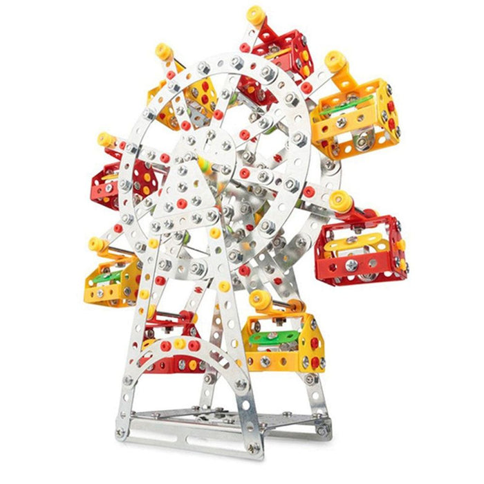 Tobar Workshop Ferris Wheel, 673 Pieces - High-Quality Metal and Plastic Construction Kit