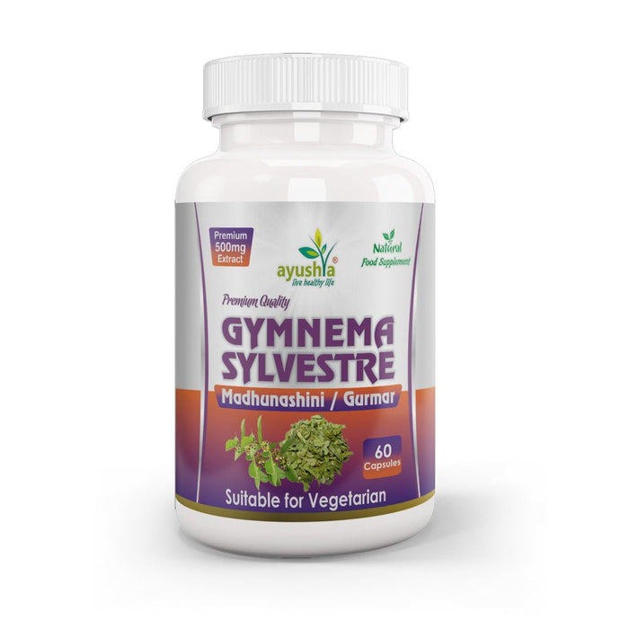 Gymnema Sylvestre (Madhunaashini) Capsule - Ayurvedic Herb for Sugar Control