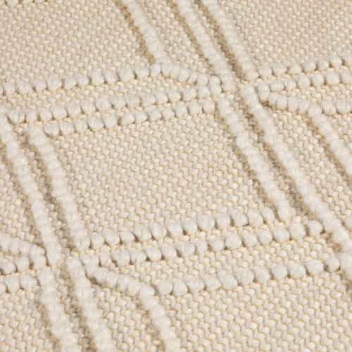 Blenheim Diamond 100% Pet 160x230cm Cream Rug