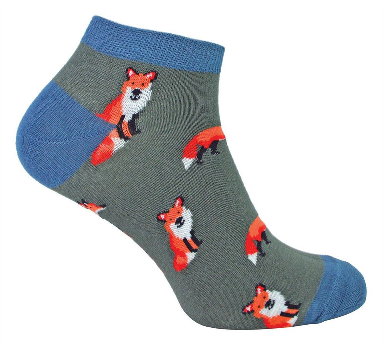 Mr Heron Mens Bamboo Trainer Socks