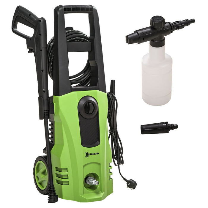 DURHAND High-Performance Power Washer - 1800W, 150 Bar, 510 L/h - Garden, Car