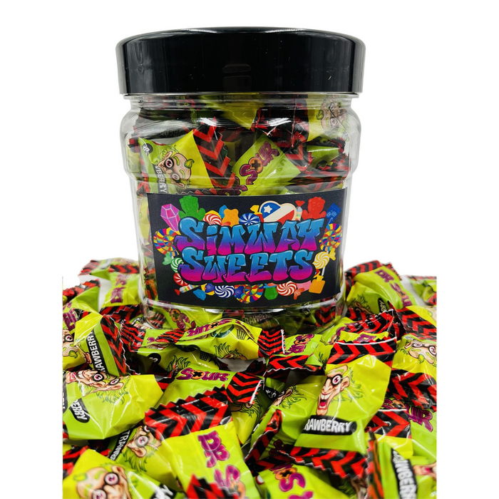 Dr Sour Strawberry Blasts x 80 - Imported from the Netherlands - Fresh, Delicious, and Gift-Ready