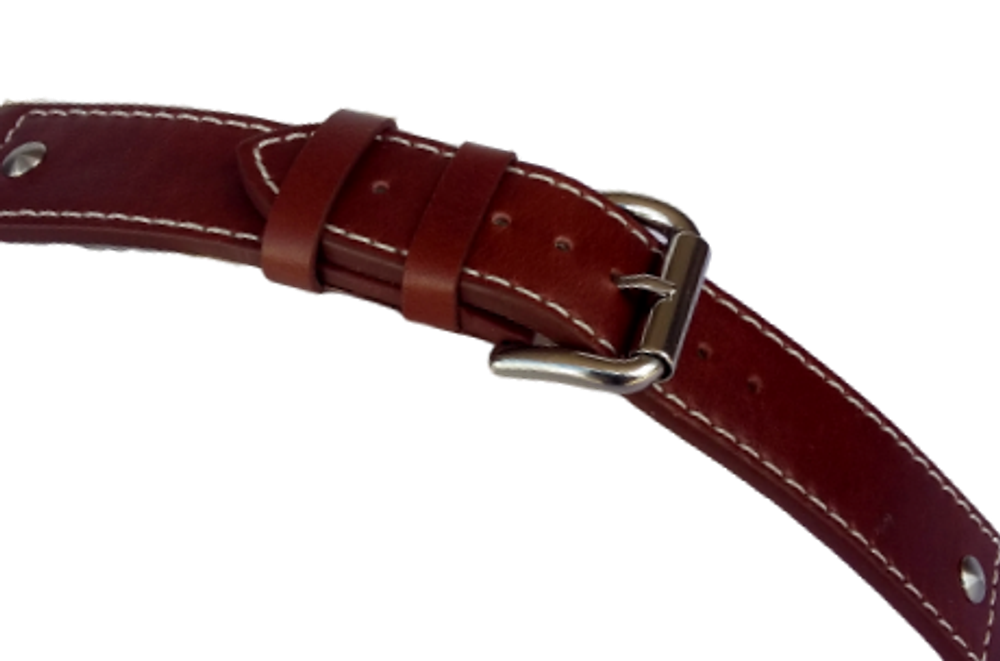 Timeless Elegance: Strond Vintage Italian Leather Watch Strap