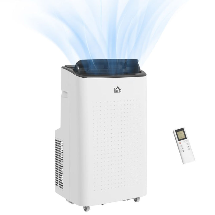 HOMCOM 14,000 BTU Portable AC with WiFi App - Stay Cool Anywhere, Anytime - 35m²